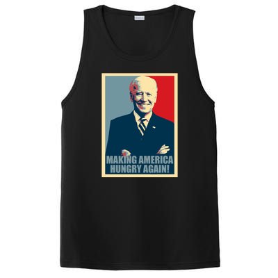 Making America Hungry Again Anti Joe Biden PosiCharge Competitor Tank