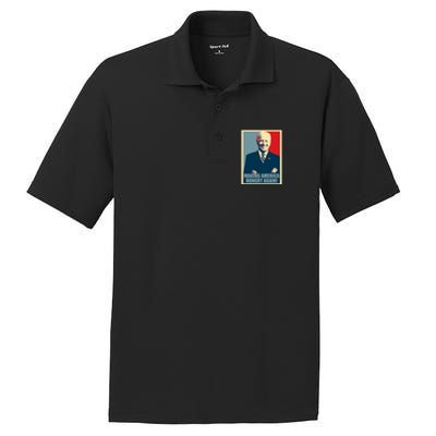 Making America Hungry Again Anti Joe Biden PosiCharge RacerMesh Polo