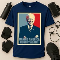 Making America Hungry Again Anti Joe Biden Cooling Performance Crew T-Shirt