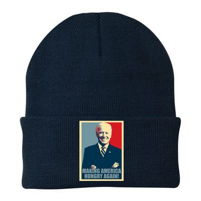 Making America Hungry Again Anti Joe Biden Knit Cap Winter Beanie