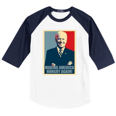 Making America Hungry Again Anti Joe Biden Baseball Sleeve Shirt