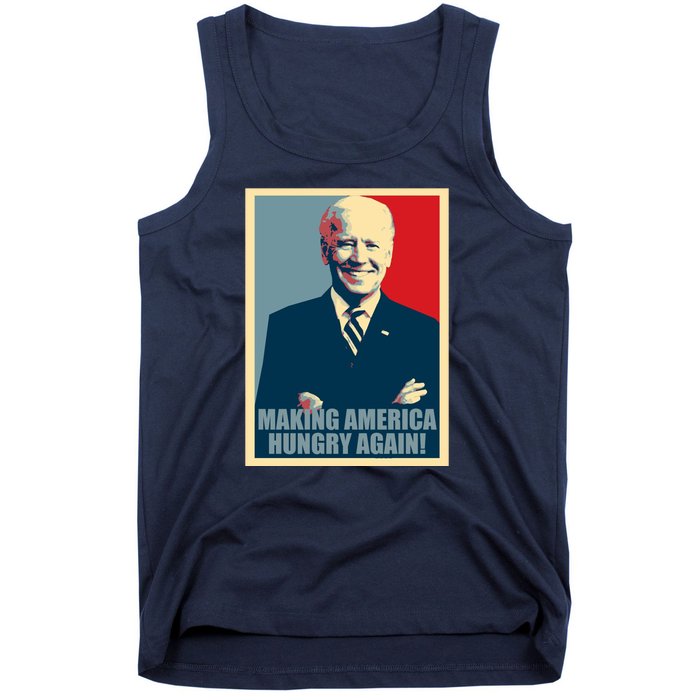 Making America Hungry Again Anti Joe Biden Tank Top