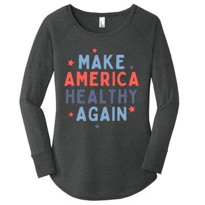 Make America Healthy Again Women's Perfect Tri Tunic Long Sleeve Shirt