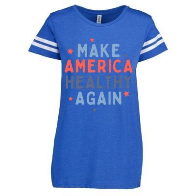 Make America Healthy Again Enza Ladies Jersey Football T-Shirt