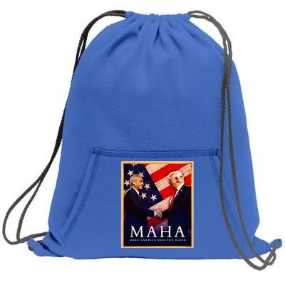 Make America Healthy Maha Sweatshirt Cinch Pack Bag