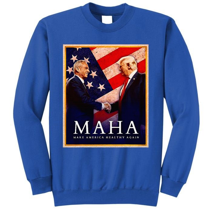 Make America Healthy Maha Tall Sweatshirt