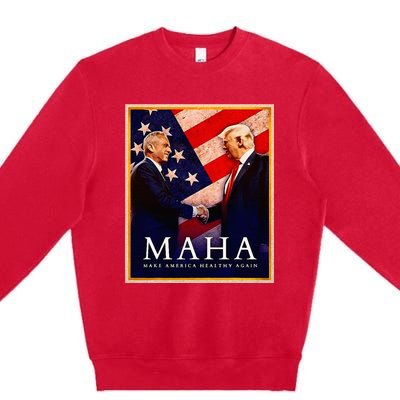 Make America Healthy Maha Premium Crewneck Sweatshirt