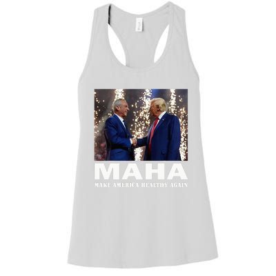 Make America Healthy Maha Women's Racerback Tank