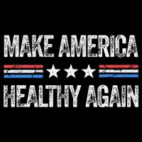 Make America Healthy Again Funny Us Patriotic 4th Of July Gift Tall T-Shirt