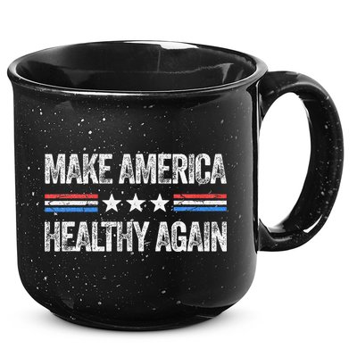 Make America Healthy Again Funny Us Patriotic 4th Of July Gift 15oz Campfire Ceramic Mug