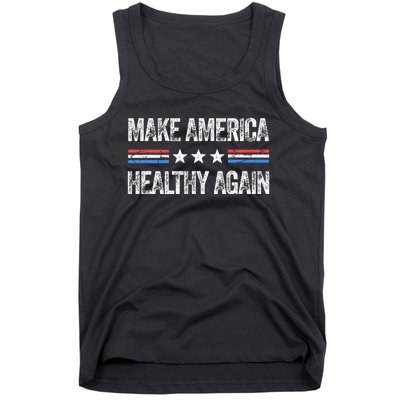 Make America Healthy Again Funny Us Patriotic Tank Top