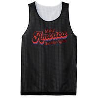 Make America Healthy Again President Trump Mesh Reversible Basketball Jersey Tank