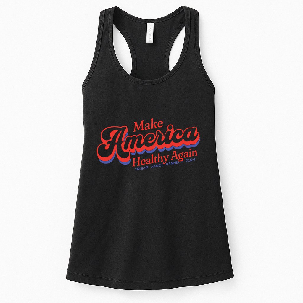 Make America Healthy Again President Trump Womens Tank Top