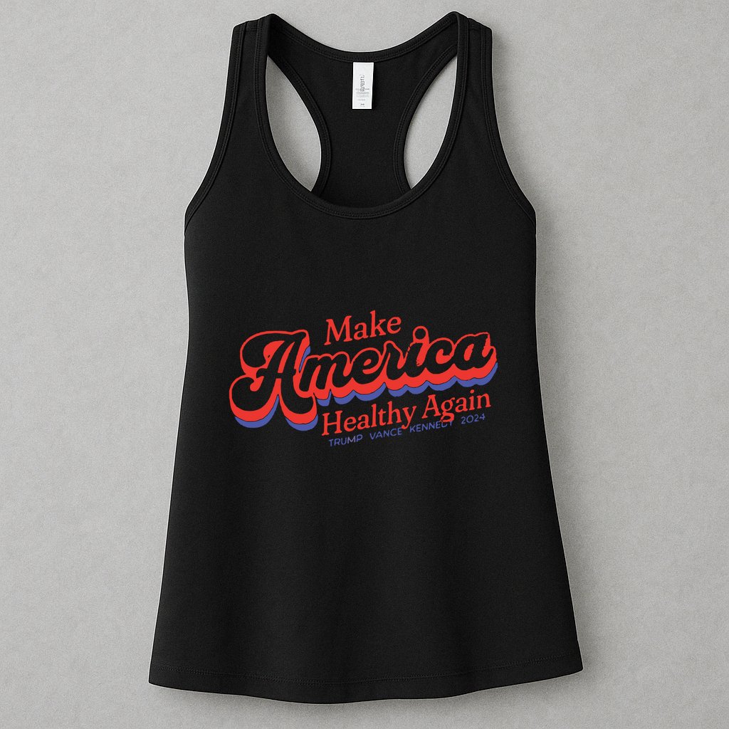 Make America Healthy Again President Trump Womens Tank Top