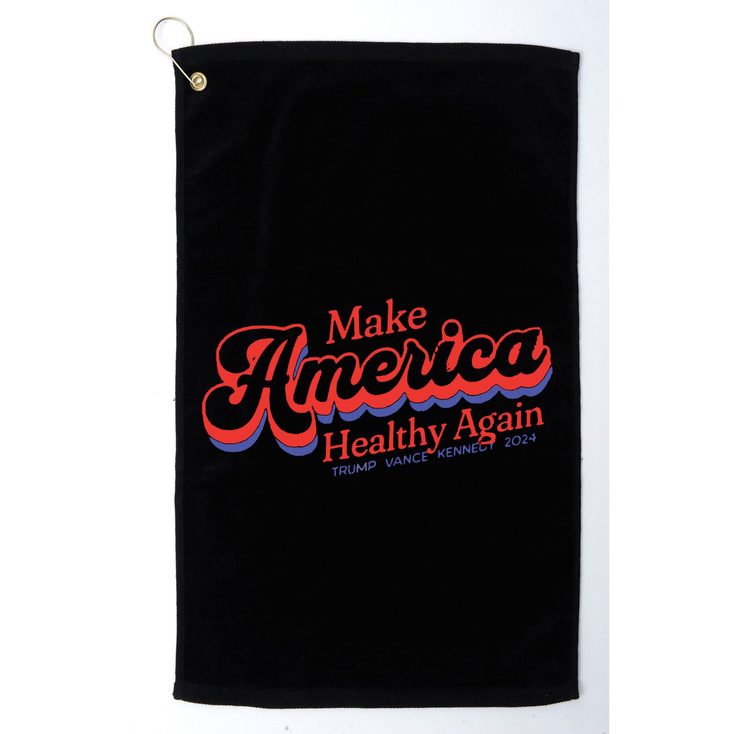 Make America Healthy Again President Trump Golf Towel
