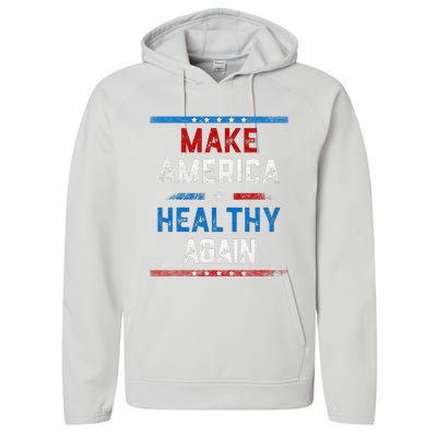 Make America Healthy Again Performance Fleece Hoodie