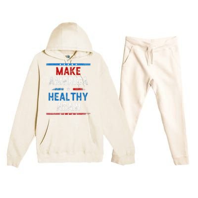 Make America Healthy Again Premium Hooded Sweatsuit Set