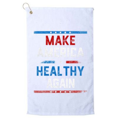 Make America Healthy Again Golf Towel