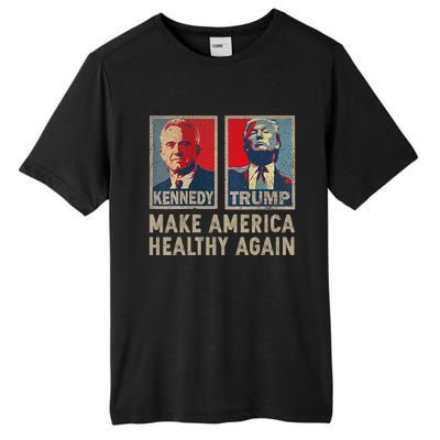 Make America Healthy Again Trump Kennedy 2024 Tall Fusion ChromaSoft Performance T-Shirt