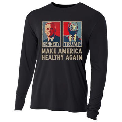 Make America Healthy Again Trump Kennedy 2024 Cooling Performance Long Sleeve Crew