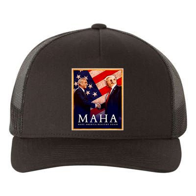 Make America Healthy Maha Yupoong Adult 5-Panel Trucker Hat