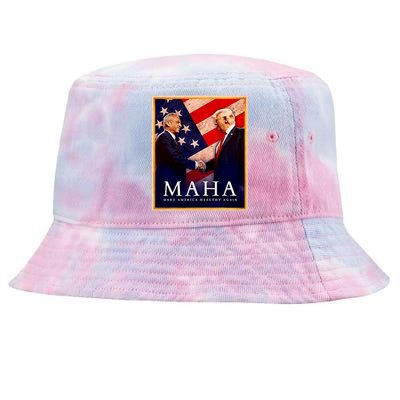 Make America Healthy Maha Tie-Dyed Bucket Hat