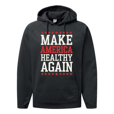 Make America Healthy Again Performance Fleece Hoodie