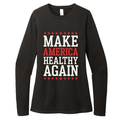 Make America Healthy Again Womens CVC Long Sleeve Shirt