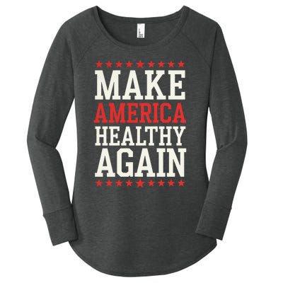 Make America Healthy Again Women's Perfect Tri Tunic Long Sleeve Shirt