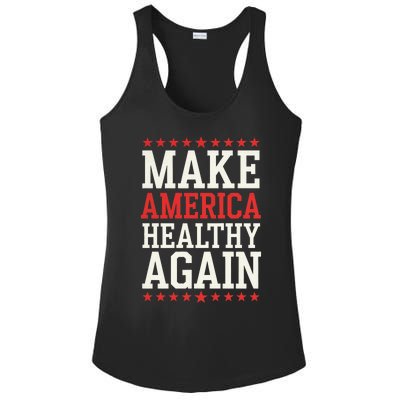 Make America Healthy Again Ladies PosiCharge Competitor Racerback Tank