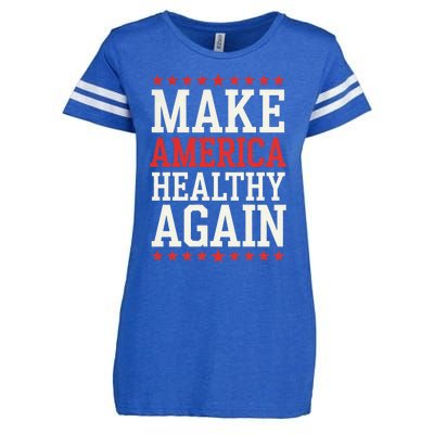 Make America Healthy Again Enza Ladies Jersey Football T-Shirt