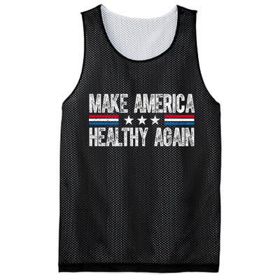 Make America Healthy Again Trump Kennedy Vintage Mesh Reversible Basketball Jersey Tank