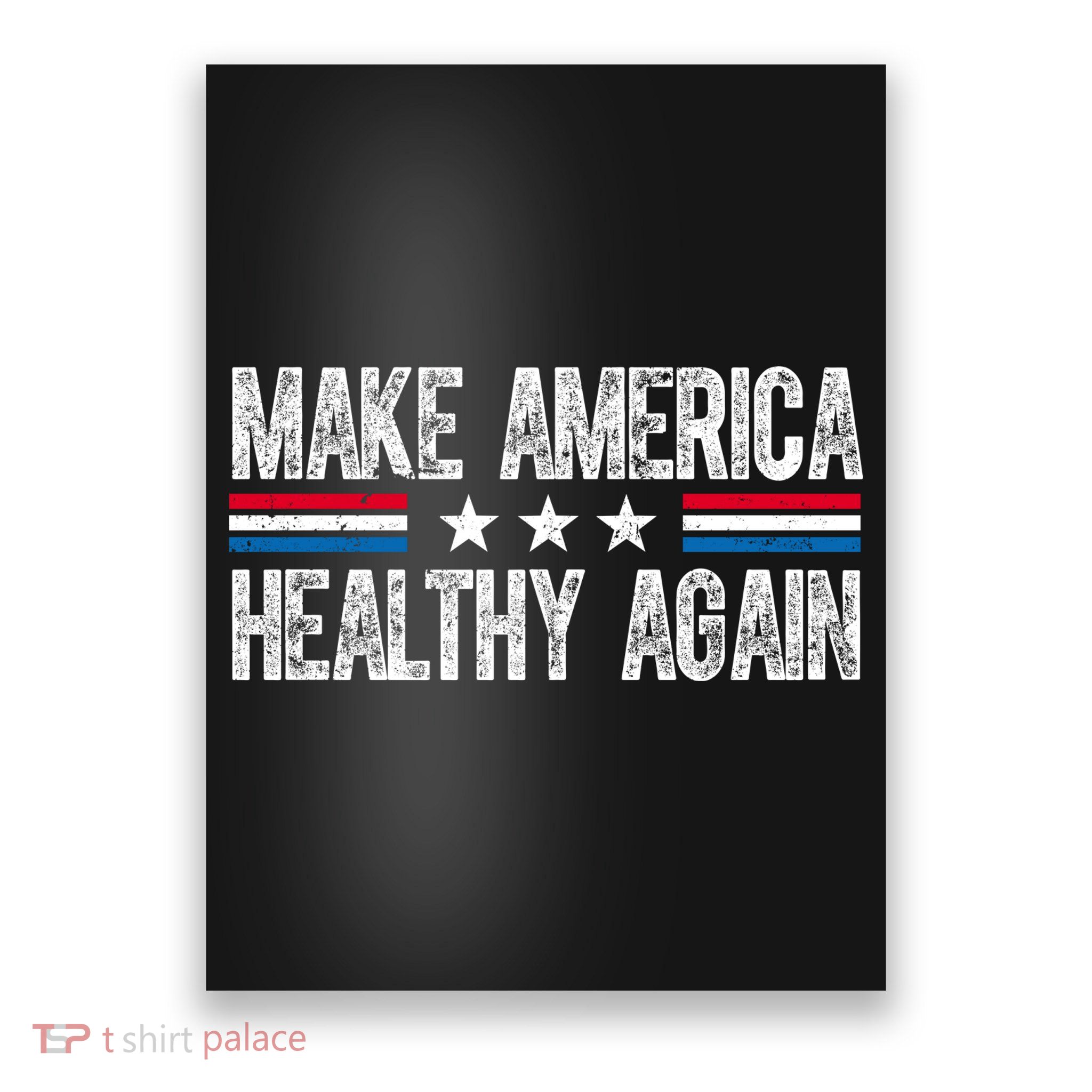 Make America Healthy Again Trump Kennedy Vintage Poster