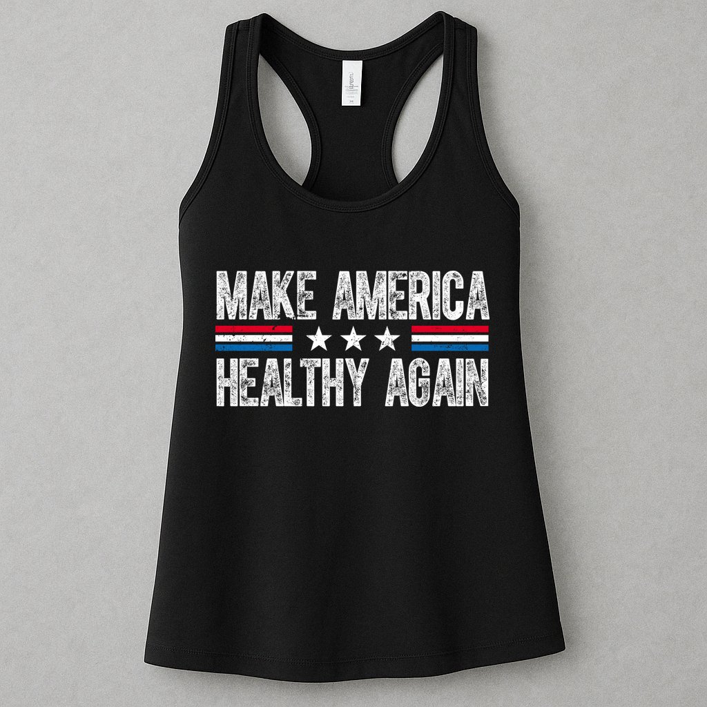 Make America Healthy Again Trump Kennedy Vintage Womens Tank Top