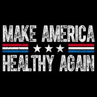Make America Healthy Again Trump Kennedy Vintage Womens Tank Top