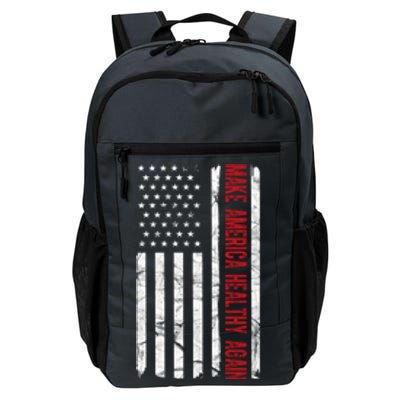 Make America Healthy Again Usa Vintage American Flag Daily Commute Backpack