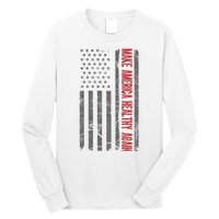 Make America Healthy Again Usa Vintage American Flag Long Sleeve Shirt