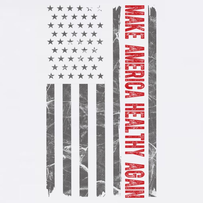 Make America Healthy Again Usa Vintage American Flag Tall T-Shirt