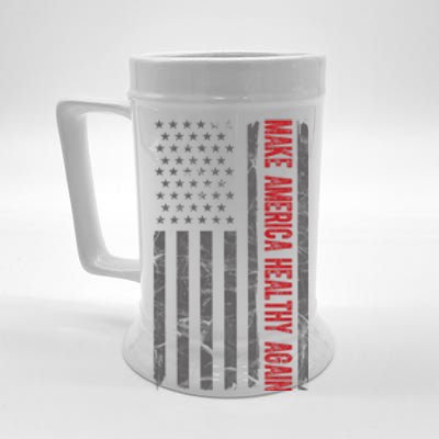 Make America Healthy Again Usa Vintage American Flag Beer Stein