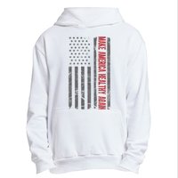 Make America Healthy Again Usa Vintage American Flag Urban Pullover Hoodie