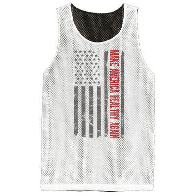 Make America Healthy Again Usa Vintage American Flag Mesh Reversible Basketball Jersey Tank