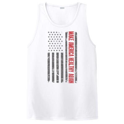 Make America Healthy Again Usa Vintage American Flag PosiCharge Competitor Tank