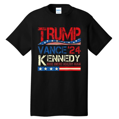 Make America Healthy Again Trump Kennedy 2024 Tall T-Shirt