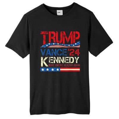 Make America Healthy Again Trump Kennedy 2024 Tall Fusion ChromaSoft Performance T-Shirt