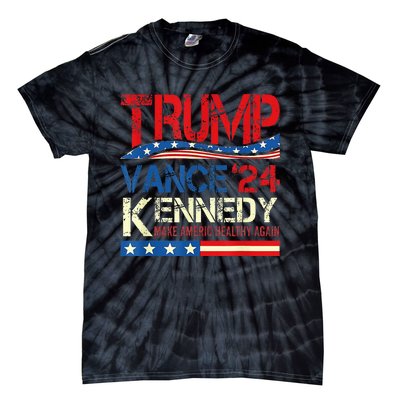 Make America Healthy Again Trump Kennedy 2024 Tie-Dye T-Shirt