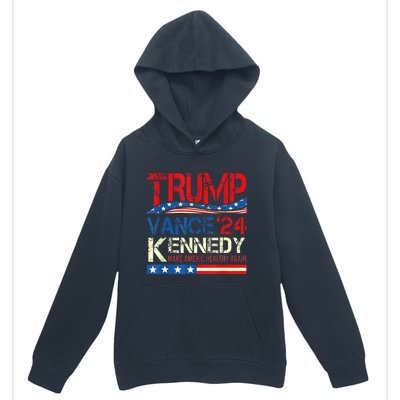 Make America Healthy Again Trump Kennedy 2024 Urban Pullover Hoodie