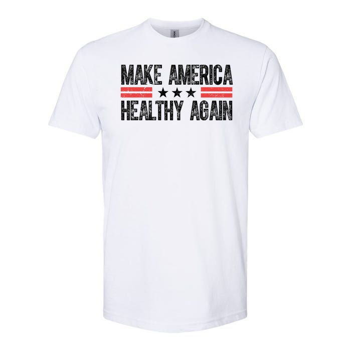 Make America Healthy Again Pro Trump Vintage Election Softstyle CVC T-Shirt