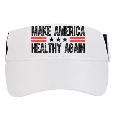 Make America Healthy Again Pro Trump Vintage Election Adult Drive Performance Visor