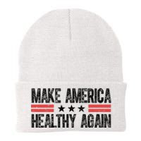 Make America Healthy Again Pro Trump Vintage Election Knit Cap Winter Beanie