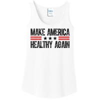 Make America Healthy Again Pro Trump Vintage Election Ladies Essential Tank